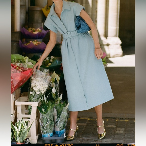 Tuckernuck Slate Blue Chloe Dress - Picture 8 of 16
